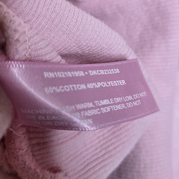 DOLLS KILL x Care Bears pink Loving You oversized sweater hoodie sweatshirt M/L - Picture 8 of 12